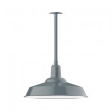  STB186-40 - Warehouse 20" pendant, stem mount