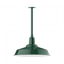  STB186-42 - Warehouse 20" pendant, stem mount