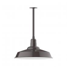  STB186-51 - Warehouse 20" pendant, stem mount