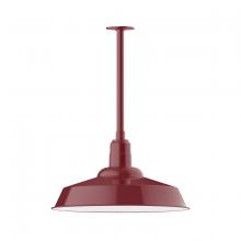  STB186-55 - Warehouse 20" pendant, stem mount