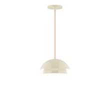  STGX445-16-L10 - 10" Nest LED Stem Hung Pendant, Cream