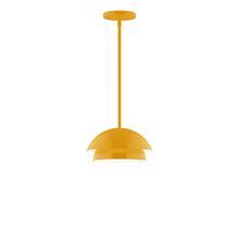  STGX445-21-L10 - 10" Nest LED Stem Hung Pendant, Bright Yellow