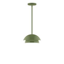  STGX445-22-L10 - 10" Nest LED Stem Hung Pendant, Fern Green