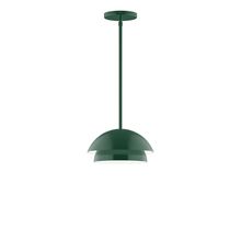  STGX445-42-L10 - 10" Nest LED Stem Hung Pendant, Forest Green