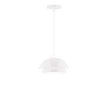  STGX445-44-L10 - 10" Nest LED Stem Hung Pendant, White