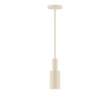  STGX450-16-L10 - 3.5" Stack Mini Cylinder LED Stem Hung Pendant, Cream