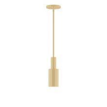  STGX450-17-L10 - 3.5" Stack Mini Cylinder LED Stem Hung Pendant, Ivory