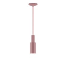  STGX450-20-L10 - 3.5" Stack Mini Cylinder LED Stem Hung Pendant, Mauve