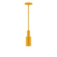  STGX450-21-L10 - 3.5" Stack Mini Cylinder LED Stem Hung Pendant, Bright Yellow