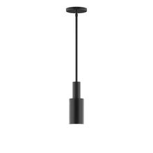  STGX450-41-L10 - 3.5" Stack Mini Cylinder LED Stem Hung Pendant, Black