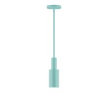  STGX450-48-L10 - 3.5" Stack Mini Cylinder LED Stem Hung Pendant, Sea Green