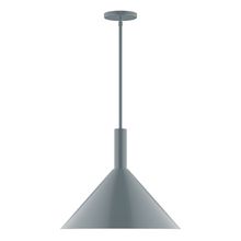  STGX467-40-L13 - 18" Chase LED Stem Hung Pendant