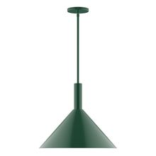  STGX467-42-L13 - 18" Chase LED Stem Hung Pendant