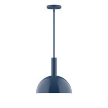  STGX471-50-L12 - 12" Stack Dome LED Stem Hung Pendant, Navy