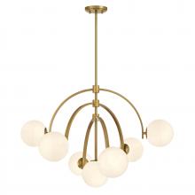  1-3319-7-322 - Marias 7-Light Chandelier in Warm Brass