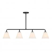  1-4014-4-89 - Blair 4-Light Linear Chandelier in Matte Black