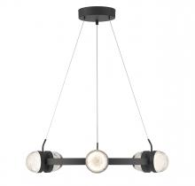 Savoy House 1-4486-12-89 - Biscayne 12-Light LED Chandelier in Matte Black