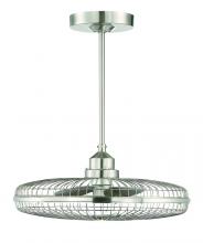  29-FD-122-SN - Wetherby LED Fan D'Lier in Satin Nickel