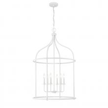  3-7388-6-83 - Brookstone 6-Light Pendant in Bisque White