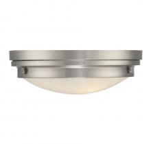  6-3350-16-SN - Lucerne 3-Light Ceiling Light in Satin Nickel