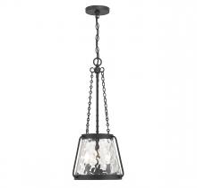  7-1803-3-89 - Crawford 3-Light Pendant in Matte Black