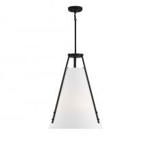 Savoy House 7-2521-4-89 - Newport 4-Light Pendant in Matte Black