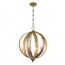  7-4001-6-31 - Atlas 6-Light Pendant in Grecian Gold by Breegan Jane