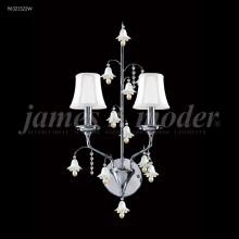 James R Moder 96321AG2EE - Murano Collection 2 Light Wall Sconce