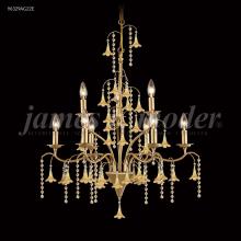 James R Moder 96329AG2SE - Murano Collection 9 Light Chandelier