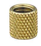  B1050 - SB KNURLED COUPLING 1/4-27