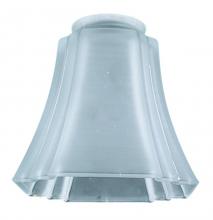  G1540 - TALL FROSTED SQUARE GAS SHADE