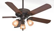  54006 - Three Light Onyx Bengal Glass: Toffee Ceiling Fan