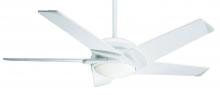  C45G11B - One Light Snow White Ceiling Fan