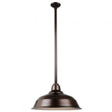  H-QSN15117-SA-145/QSN36ST3-145/QSNHDSMC-145 - 17" Ceiling Stem Light