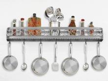  H-13-46Y-B-BR47 W/CI - POT RACK COLLECTION