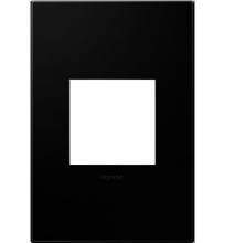  AWP1G2NK4 - adorne® Black Ink One-Gang Screwless Wall Plate