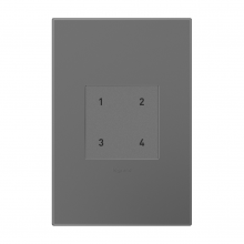  WNACB40M1 - adorne® Wireless Smart Scene Switch with Netatmo, Magnesium