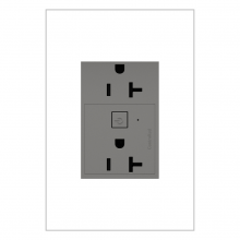  WNAR203M1 - adorne® 20A Smart Outlet with Netatmo, Plus-Size, Magnesium