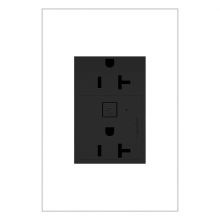  WNAR203G1 - adorne® 20A Smart Outlet with Netatmo, Plus-Size, Graphite