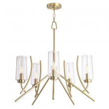 Norwell 8154-SB-CL - Tulip Chandelier