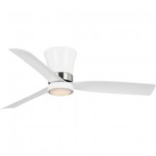  P250121-028-30 - Brant Collection 52-in. Three-Blade Satin White Modern Ceiling Fan