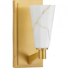  P710138-109 - Tosca Collection One-Light Brushed Bronze Modern Luxe Wall Bracket