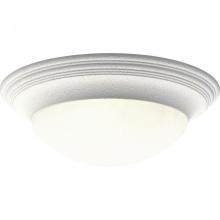  P3697-30 - Three-Light Alabaster Glass 16-5/8" Close-to-Ceiling