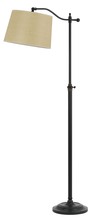  BO-2205FL-DB - 62.5" Height Metal Floro Lamp in Dark Bronze