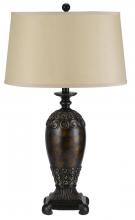  BO-2230TB - 150W 3 way Biloxi resin table lamp