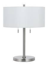  BO-2450TB-BS - 23.5" Height Metal Table Lamp in Brushed Steel