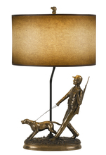  BO-2660TB - 150W Hunter Resin Table Lamp