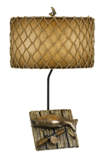  BO-2664TB - 31" Height Resin Table Lamp in Cast Bronze