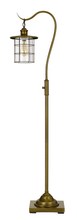  BO-2668FL-BAB - Silverton floor lamp With Glass Shade (Edison Bulb included)