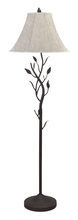  BO-769 - 64" Height Iron Floor Lamp in Black